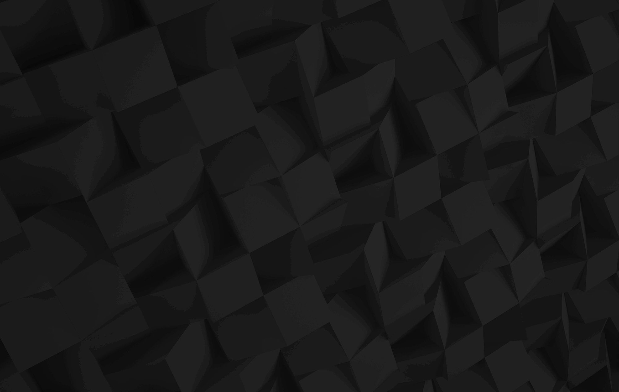 Abstract, dark 3D hexagon background