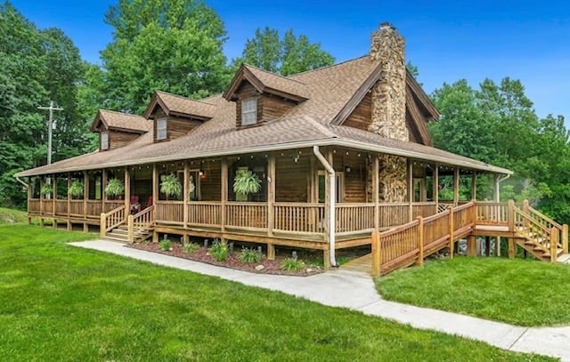 JUST LISTED: Incredible Log Cabin-Style Home in Marshall, VA