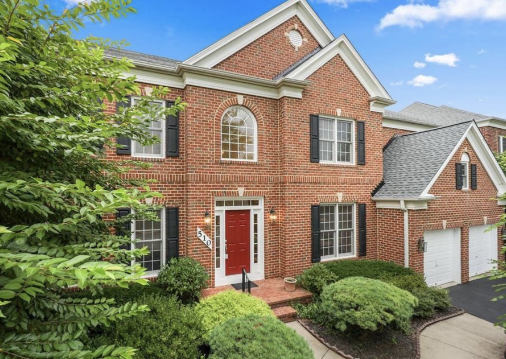 Three-Level Classic Brick Colonial Home in Rockville, MD
